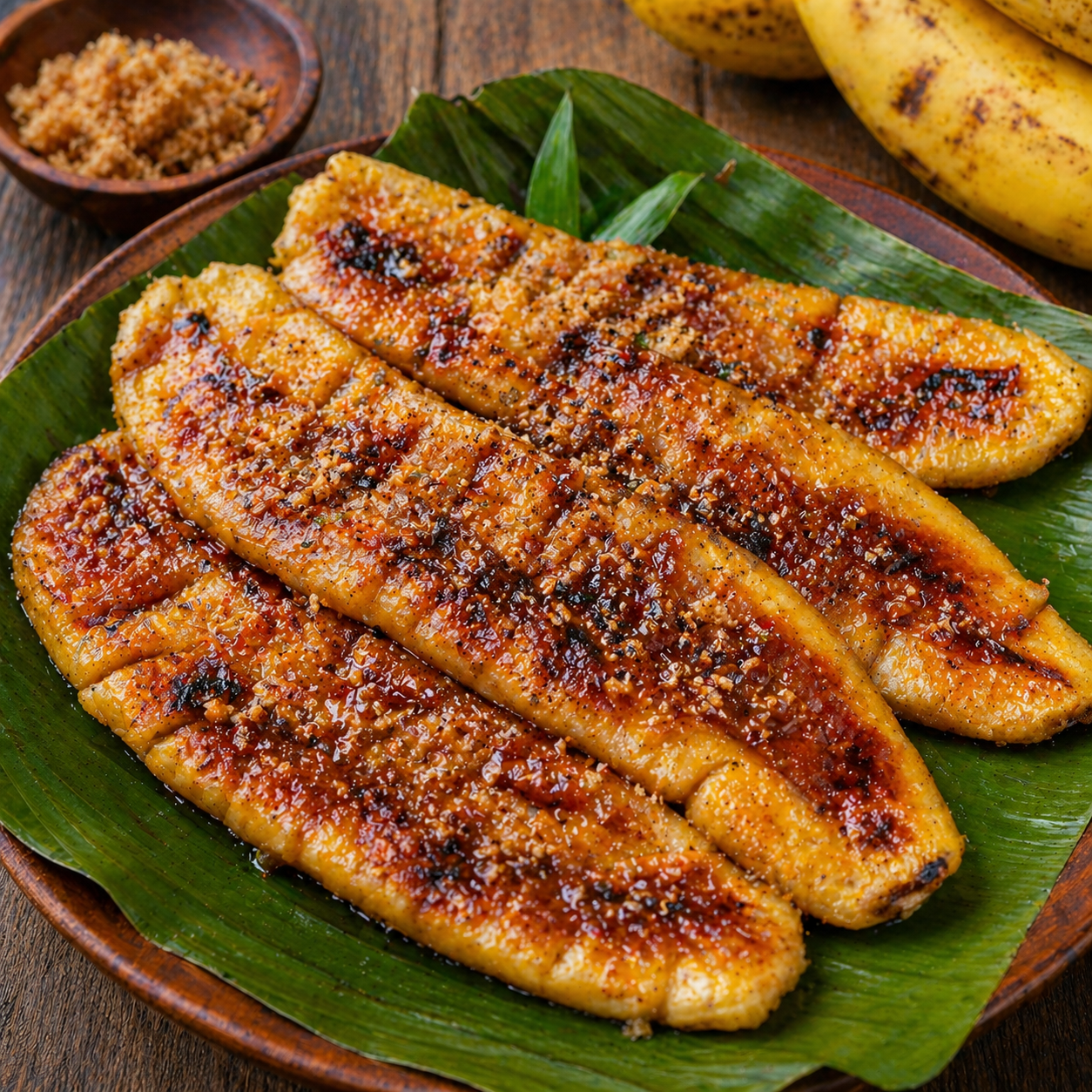 Pisang Gencet Bakar Kedai Tiga Nyonya